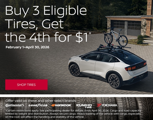 Buy 3 Tires, Get 4th For