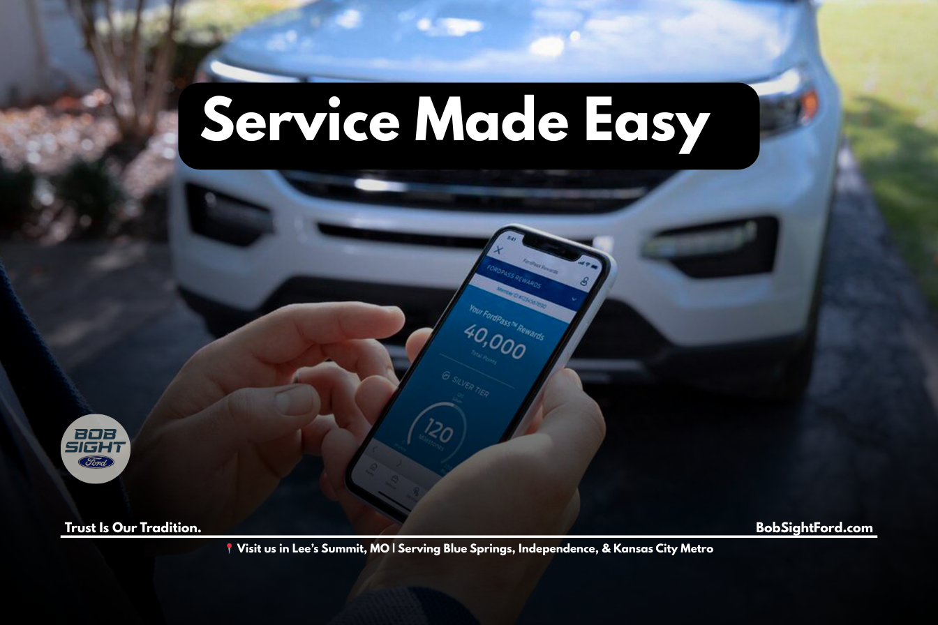 Ford pickup and delivery service at Bob Sight Ford in Lee’s Summit Missouri serving Kansas City Metro drivers