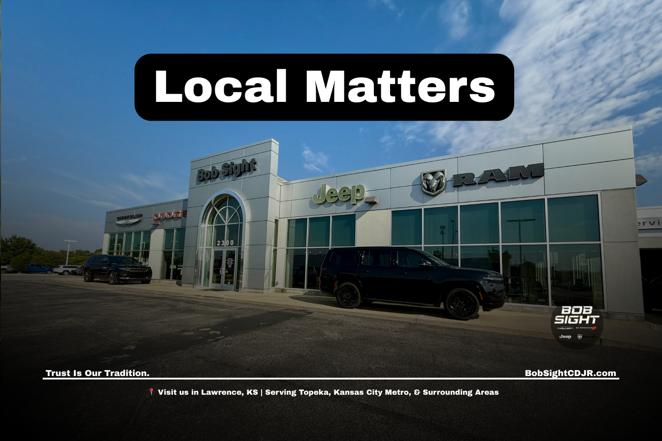 Local car dealership in Lawrence Kansas serving Douglas County drivers with sales and service support