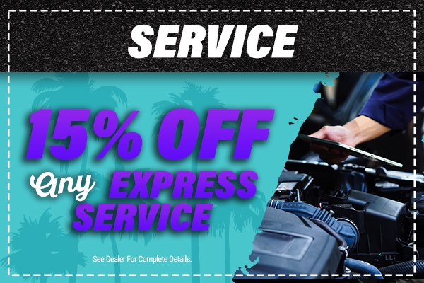 15% off Express Service