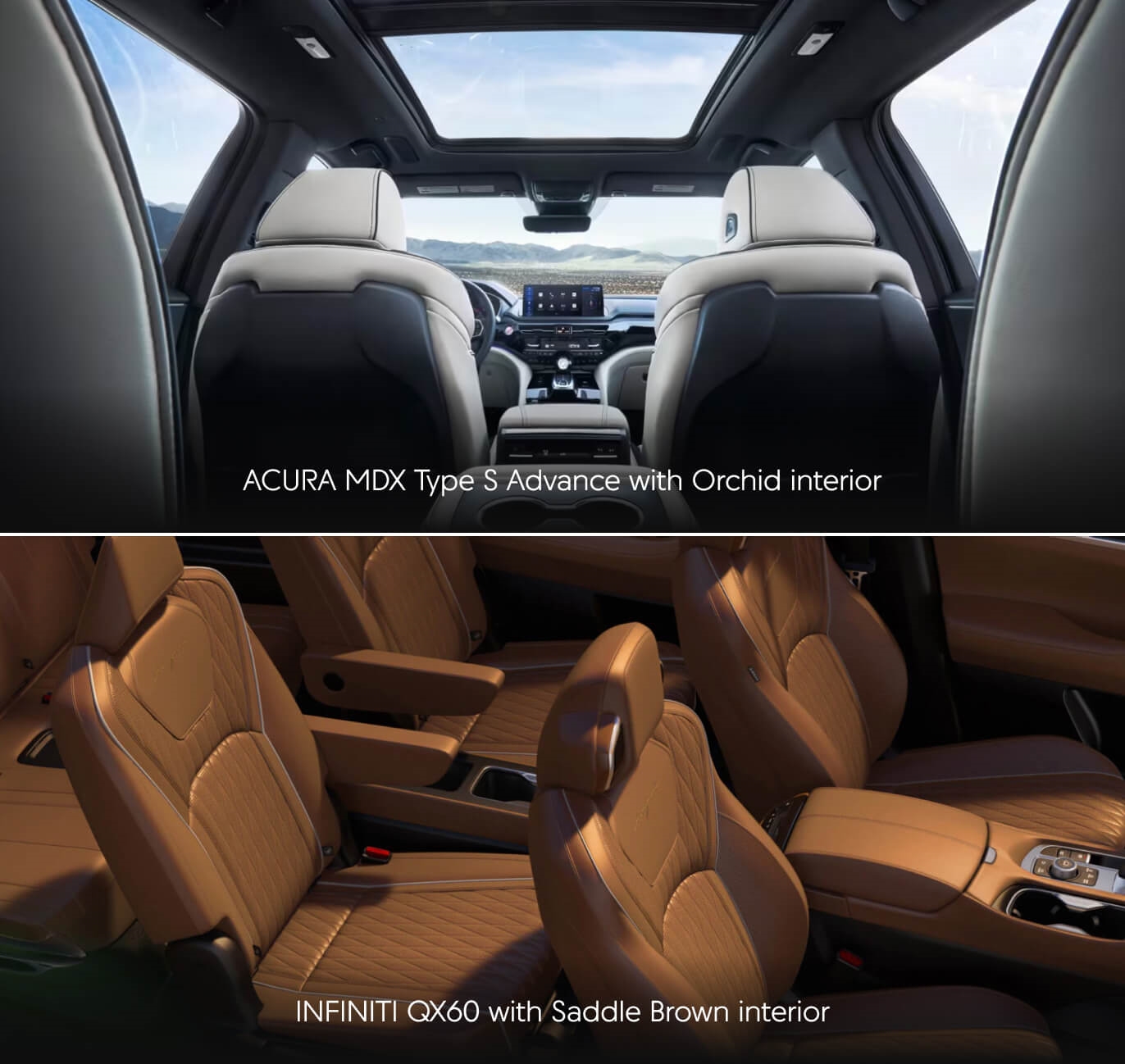 Are Acura Models More Spacious Than INFINITI Models?