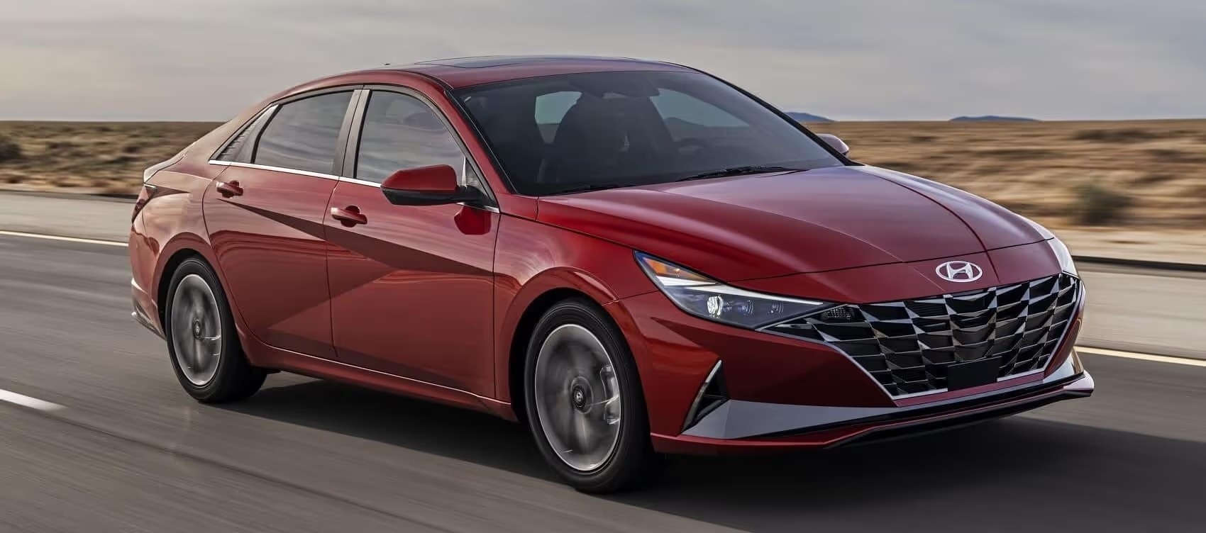 Hyundai ELANTRA driving