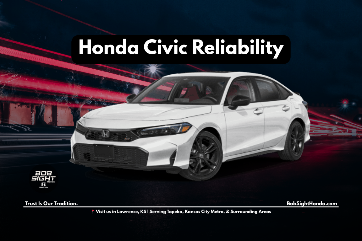 Honda Civic for sale in Lawrence Kansas at Bob Sight Honda serving Douglas County and Kansas City Metro drivers