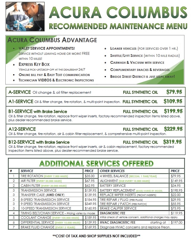 Acura Columbus Dublin OH