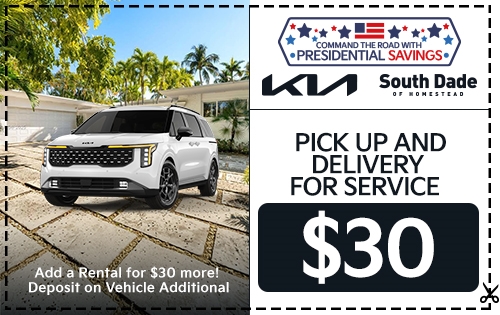 Pick Up & Delivery for Service