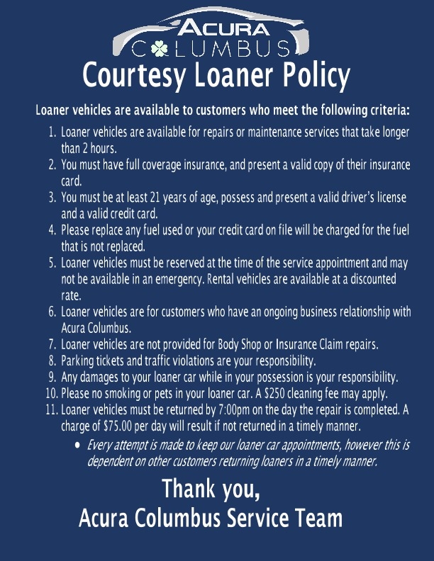 Acura Columbus Dublin OH