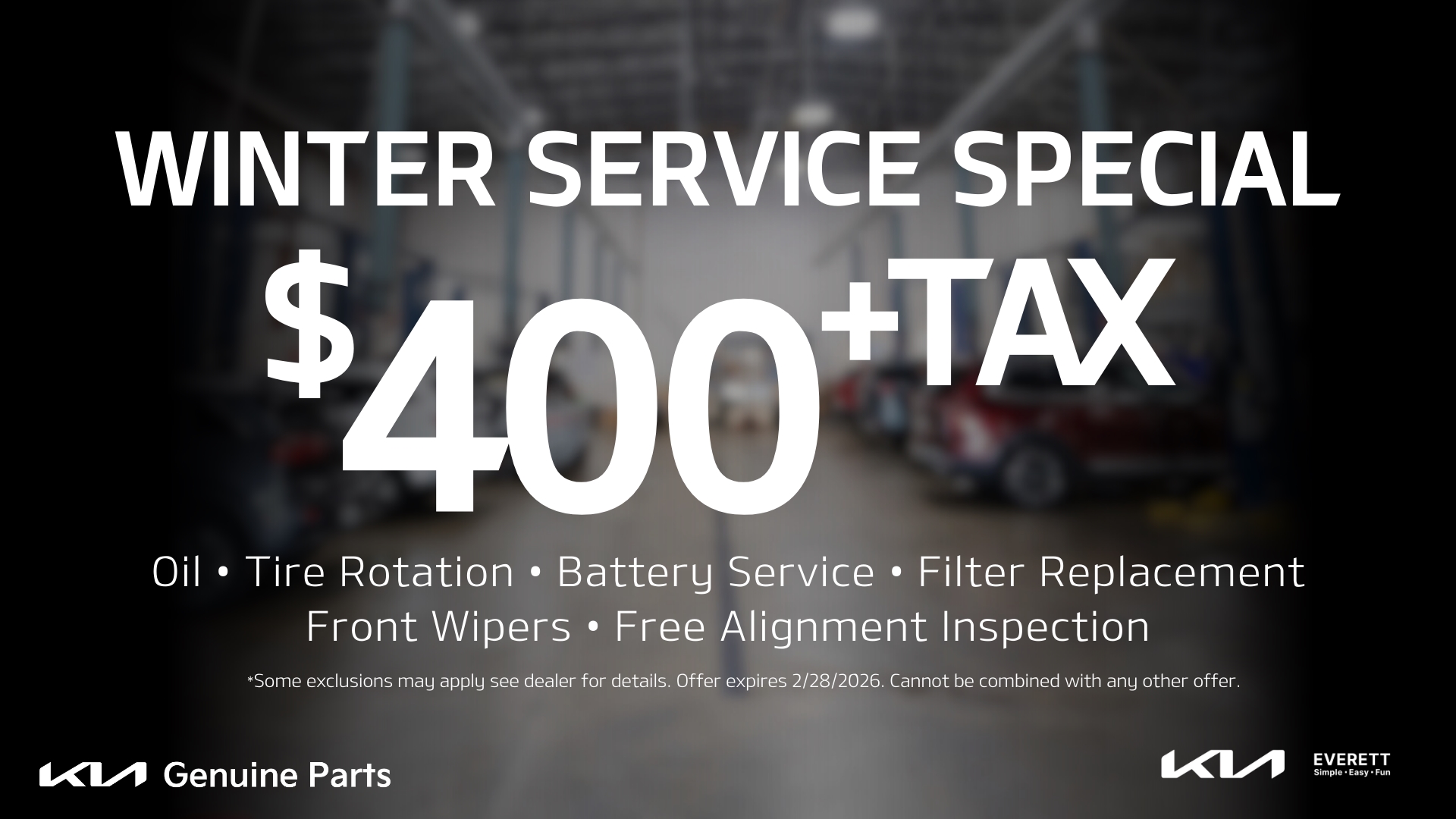 Winter Service Special