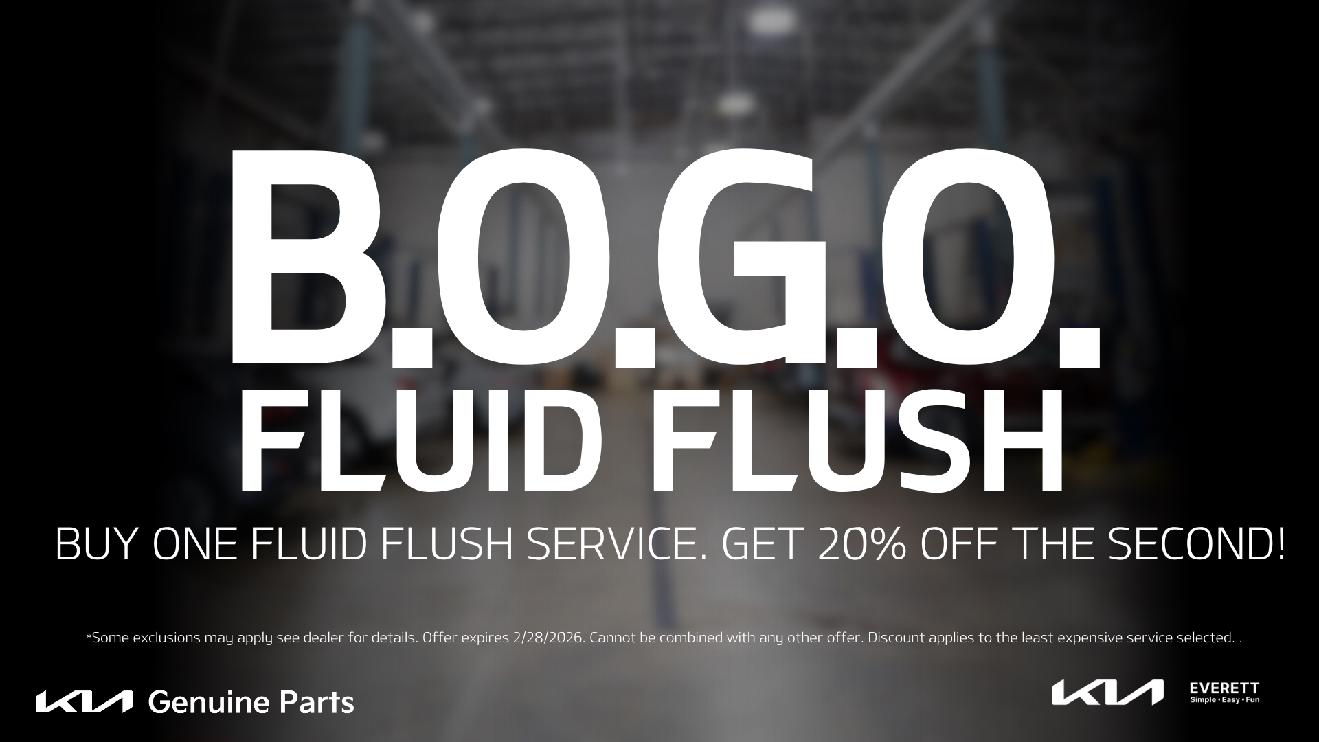 B.O.G.O Fluid Flush