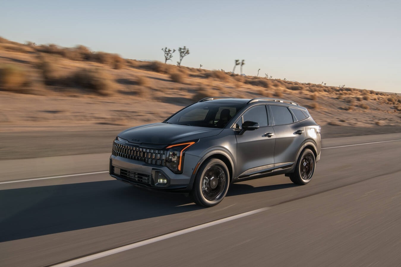 2026 Kia Sportage Plug-In Hybrid X-Line exterior view with AWD-ready styling