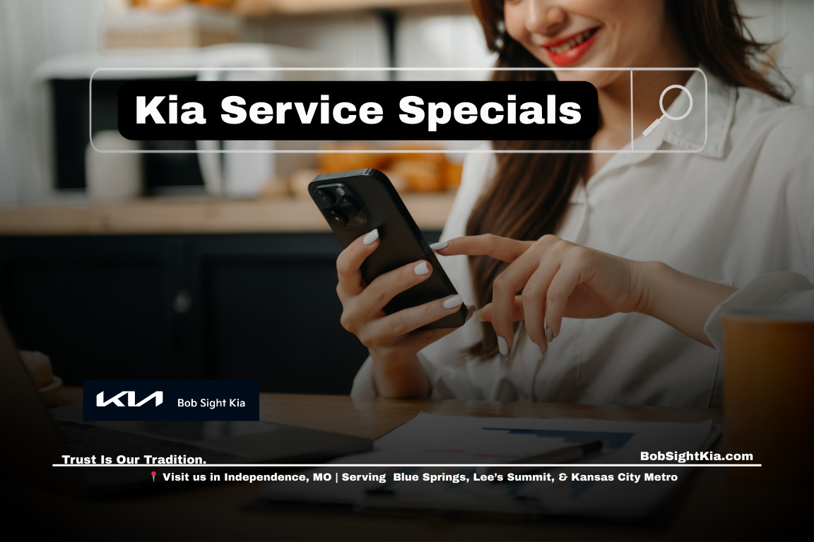 Kia service specials near me for Jackson County Missouri drivers at Bob Sight Kia in Independence MO