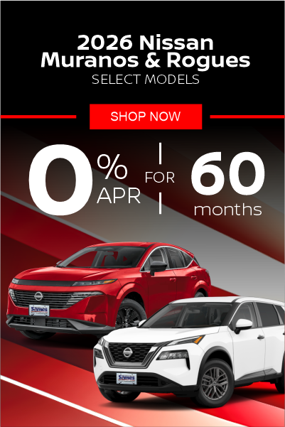 2026 Nissan Muranos & Rogues 0% APR /60 month