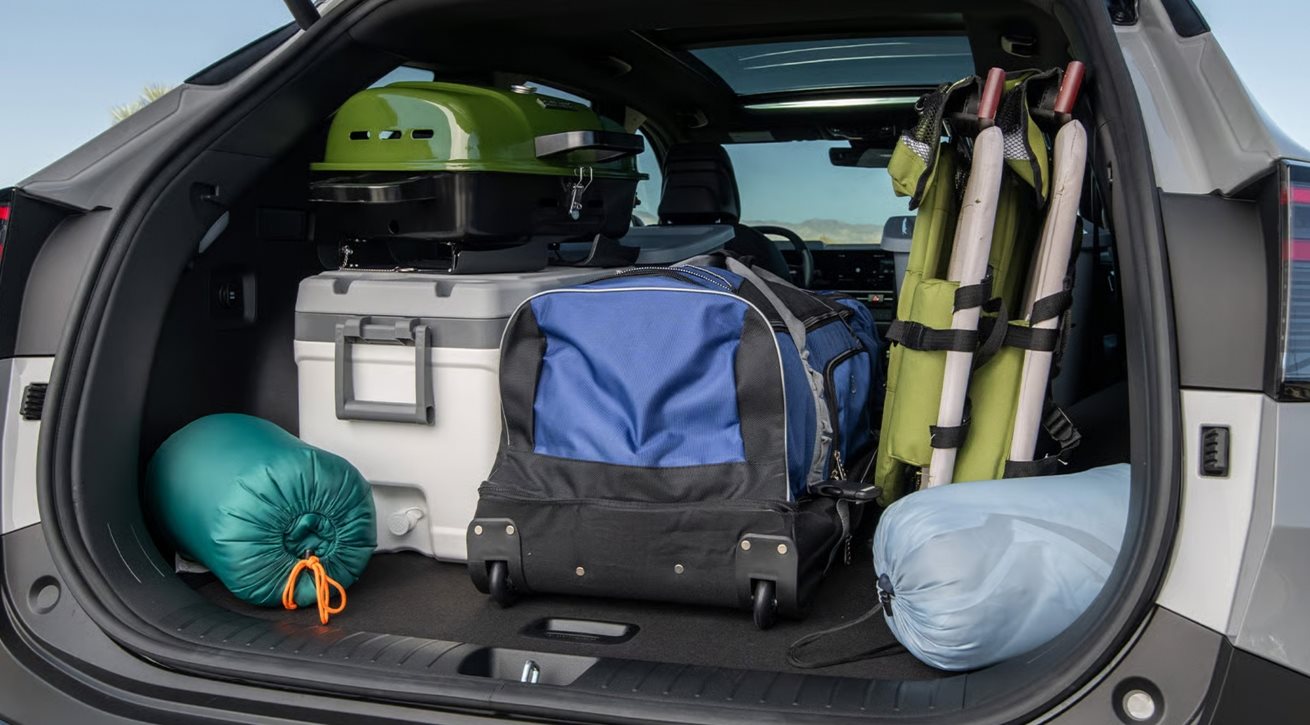 Cargo Space of the Kia Sportage SUV