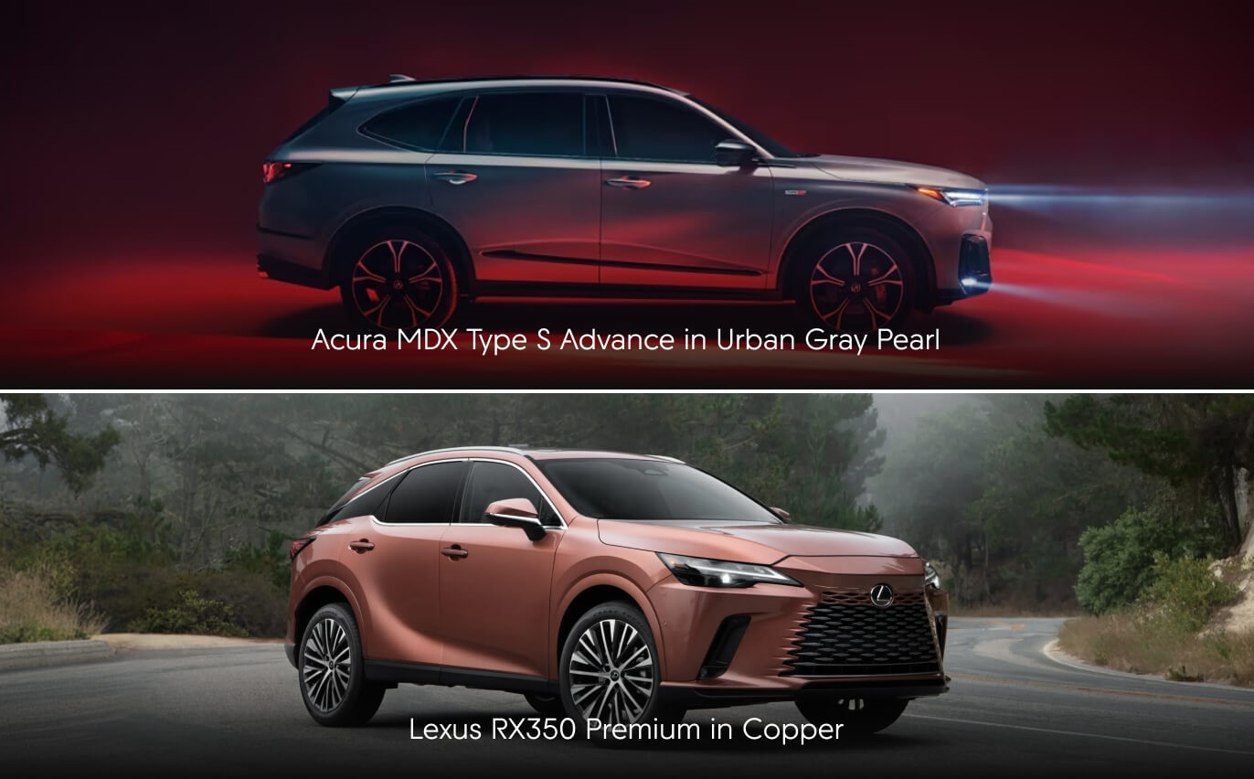 Acura MDX vs. Lexus RX 350 Reliability
