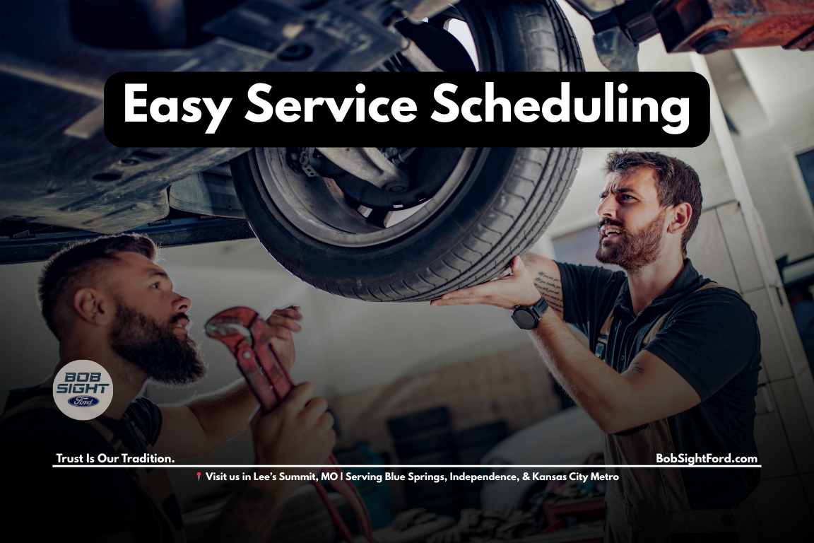 Ford service appointments made easy at Bob Sight Ford in Lee’s Summit Missouri serving Kansas City Metro drivers