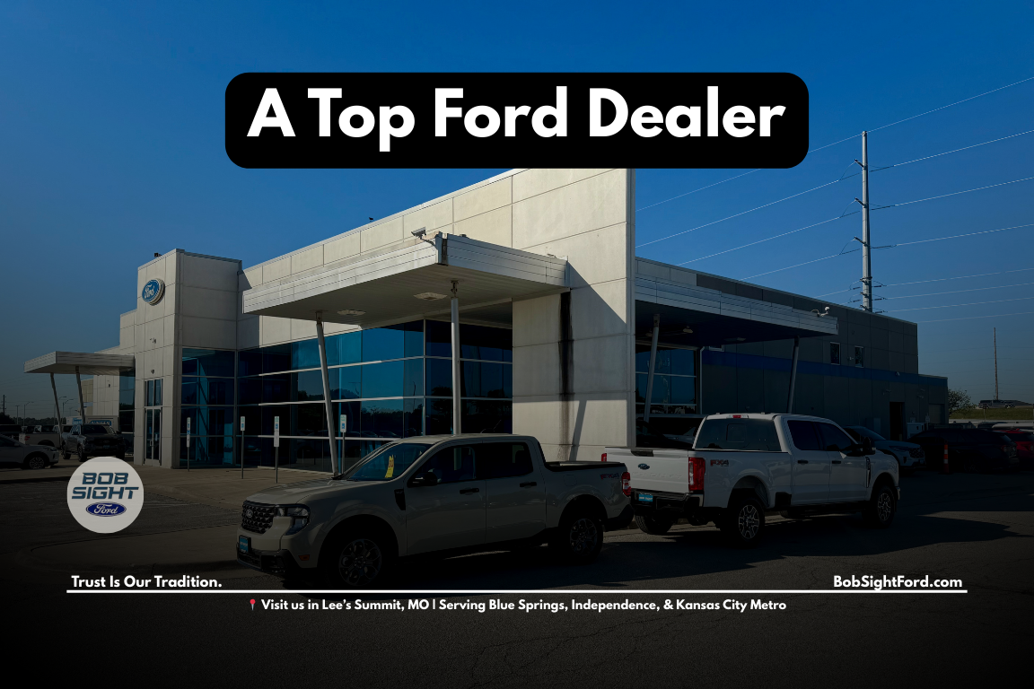 Bob Sight Ford in Lee’s Summit Missouri recognized as a top Kansas City Ford dealer serving metro drivers
