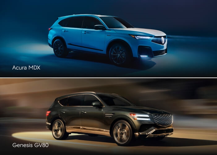 Acura MDX vs. Genesis GV80 Specs