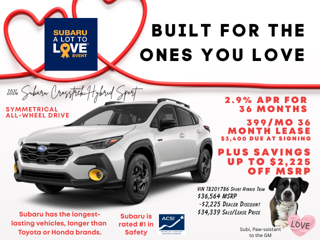 2025 Subaru Crosstrek Hybrid