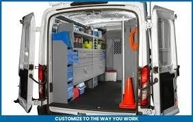 Ford Transit interior configuration options