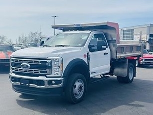 Ford F-550 dump body contractor truck