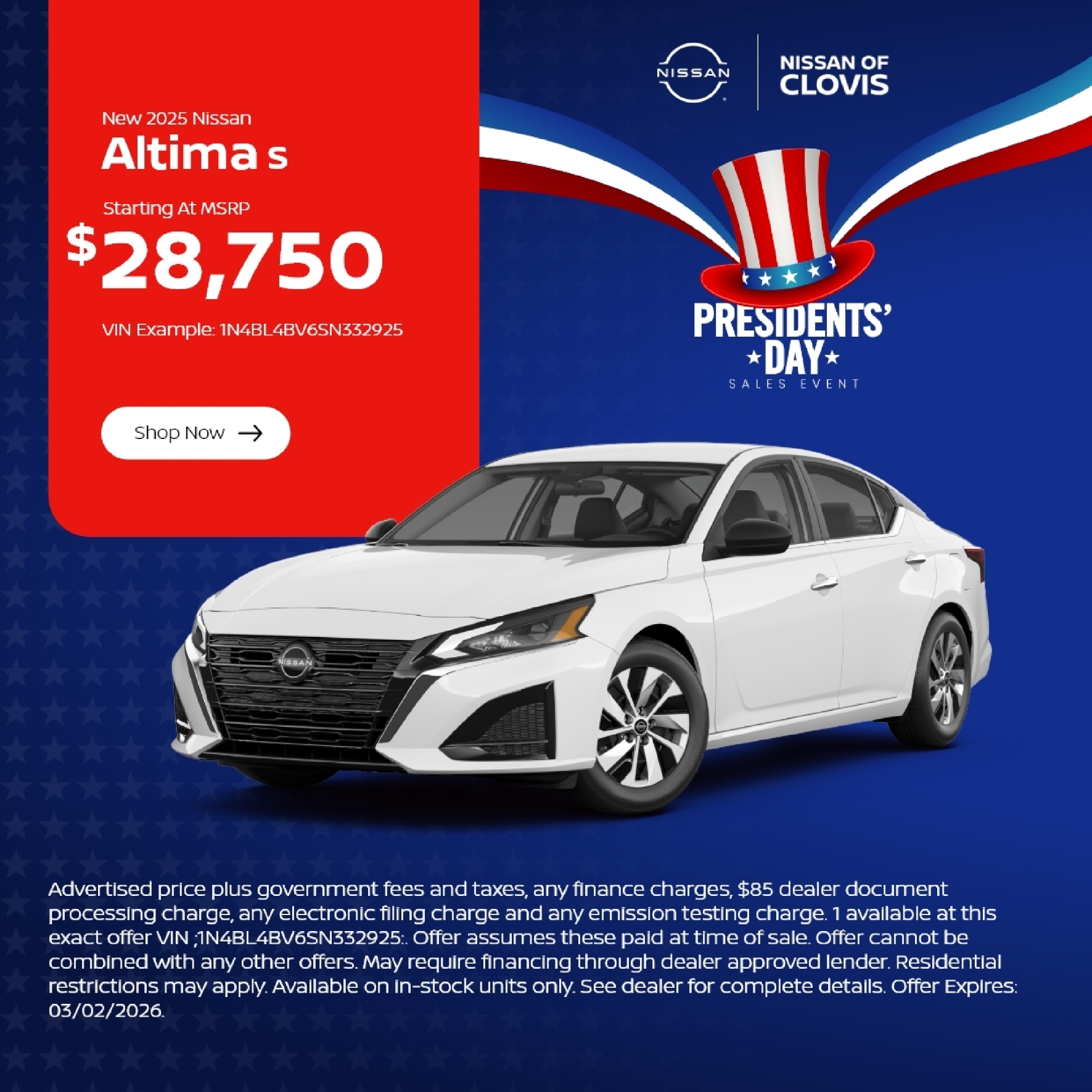 2025 Nissan Altima S