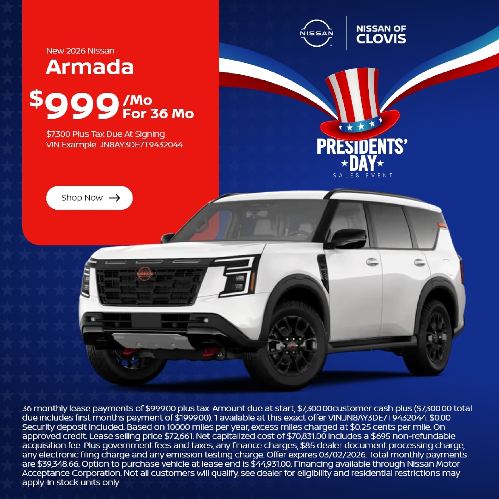2026 Nissan Armada