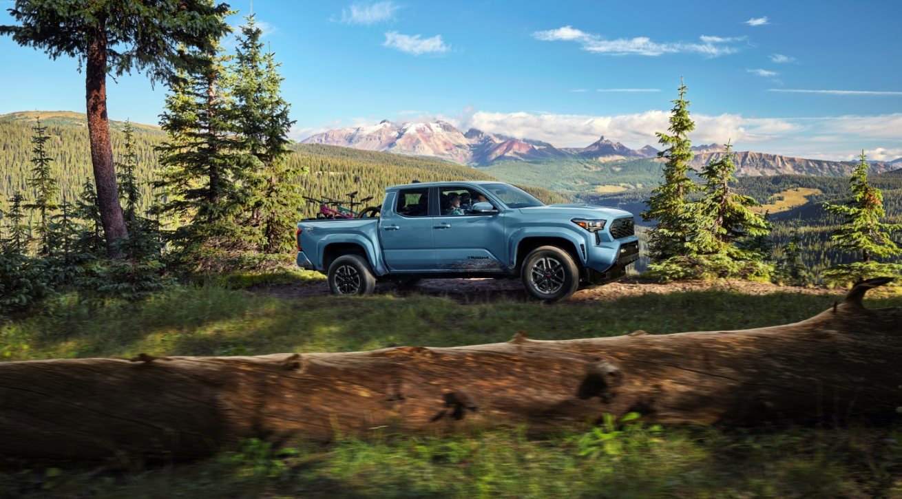 2026 Toyota Tacoma exterior in a rugged setting