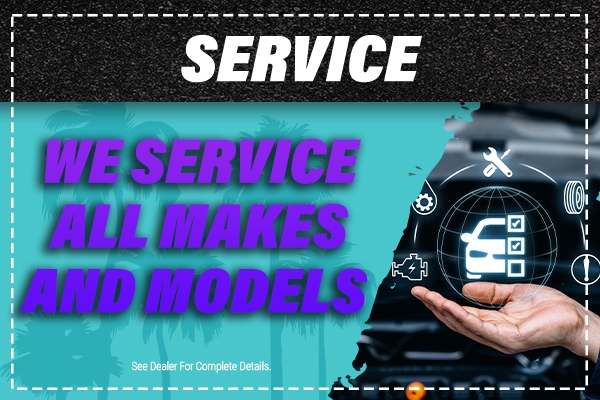 We Service All Makes & Models!