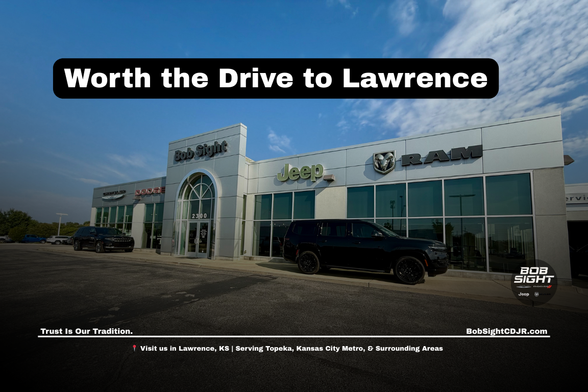 Bob Sight CDJR dealership in Lawrence KS serving Overland Park and Kansas City Metro drivers
