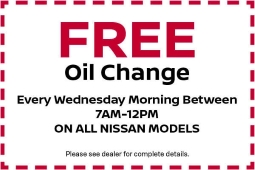 Oil Change Wednesdays