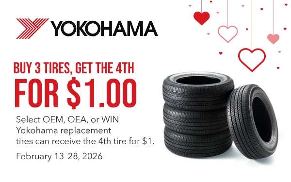 Buy 3 Tires, Get the 4th for