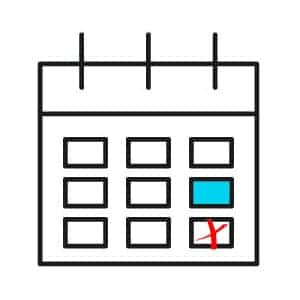 Three months before lease ends