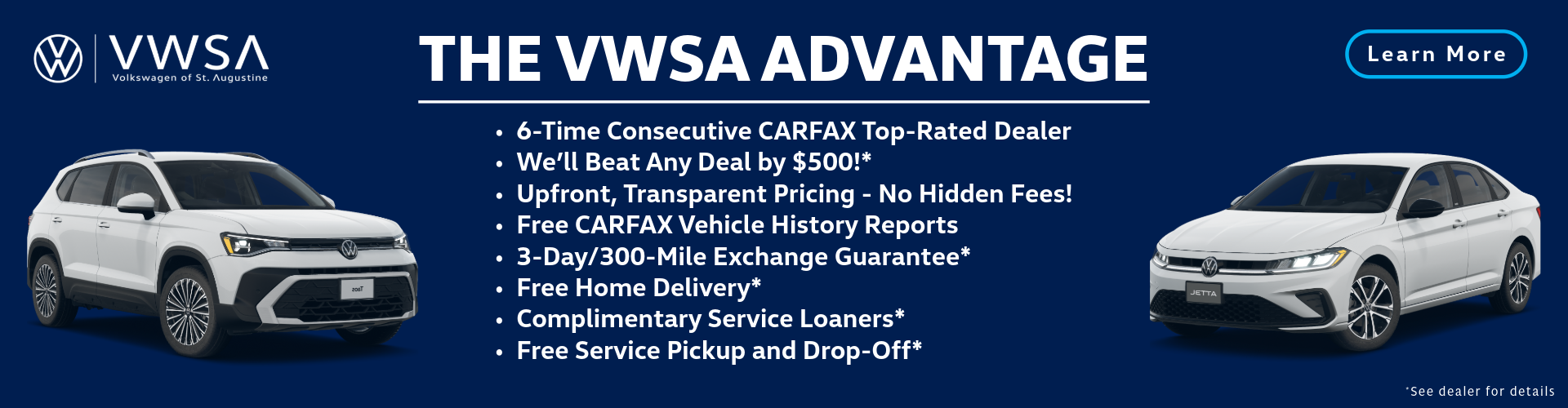 The VWSA Advantage — learn more