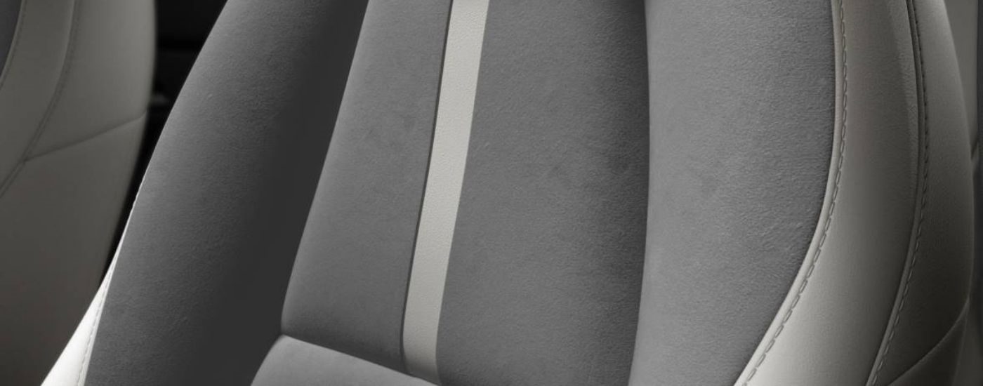 Grey seating detials in a 2026 Mazda CX-30