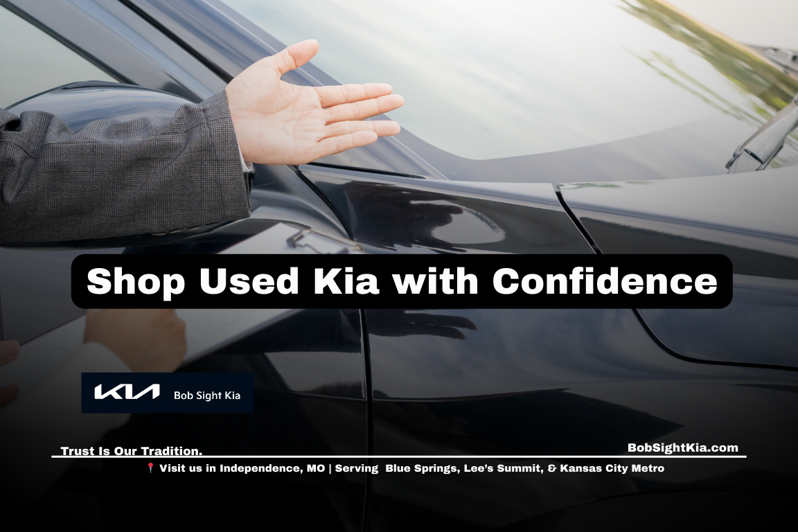 Used Kia inventory at Bob Sight Kia in Independence Missouri serving Grain Valley and Jackson County drivers shopping for pre-owned vehicles