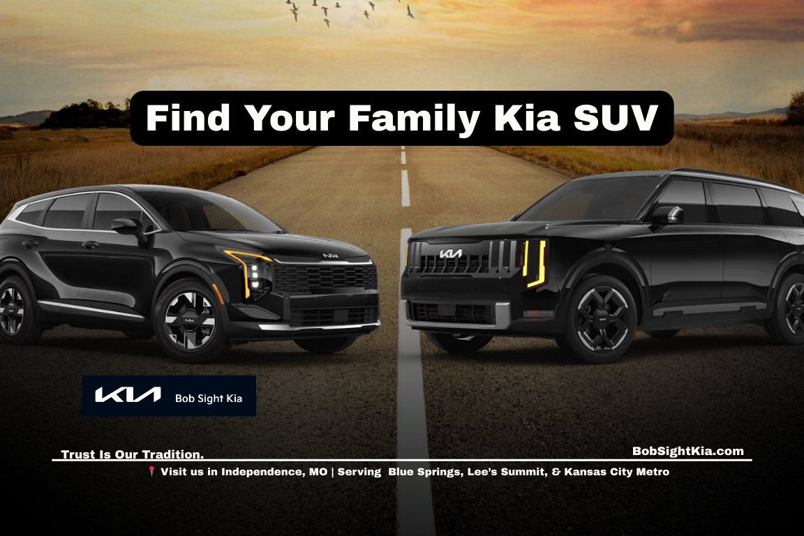 Kia SUV for sale at Bob Sight Kia in Independence Missouri serving Kansas City Metro families