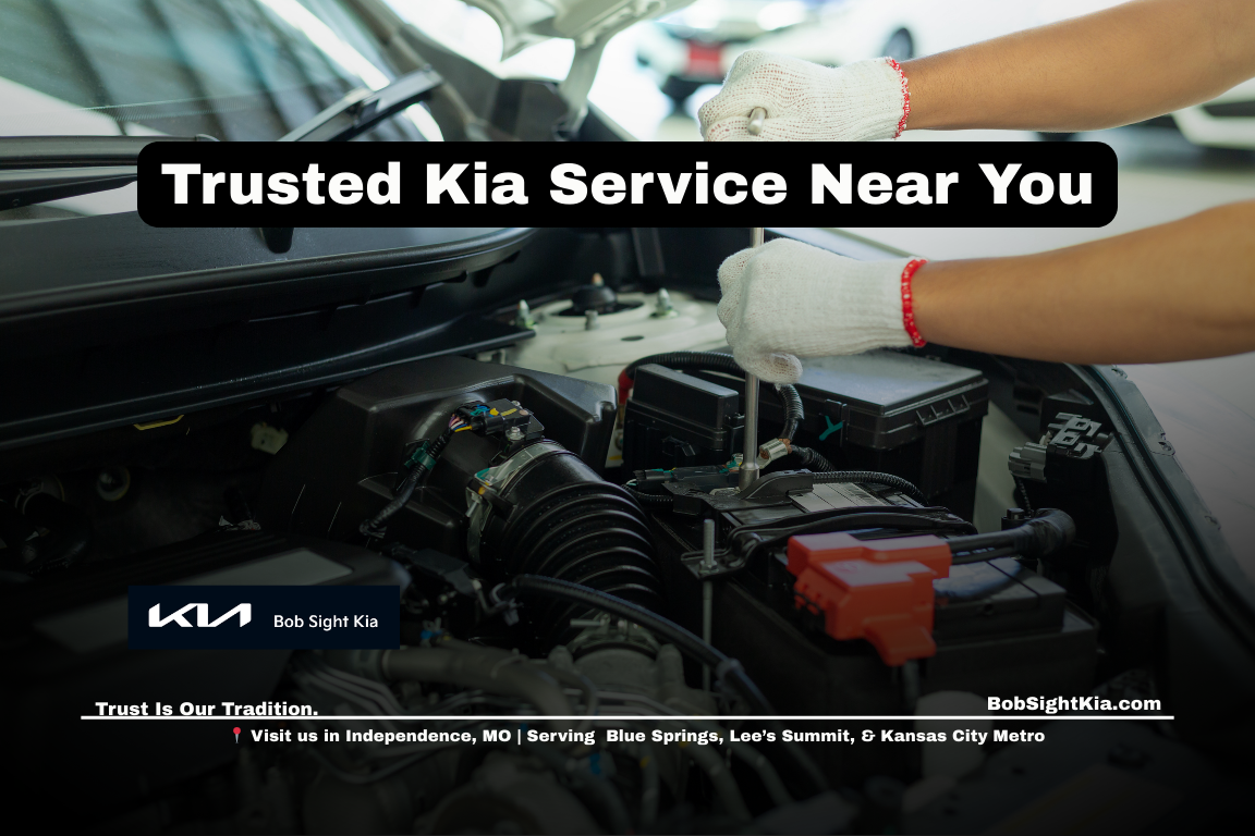 Certified Kia service at Bob Sight Kia in Independence Missouri serving Jackson County and Kansas City Metro drivers