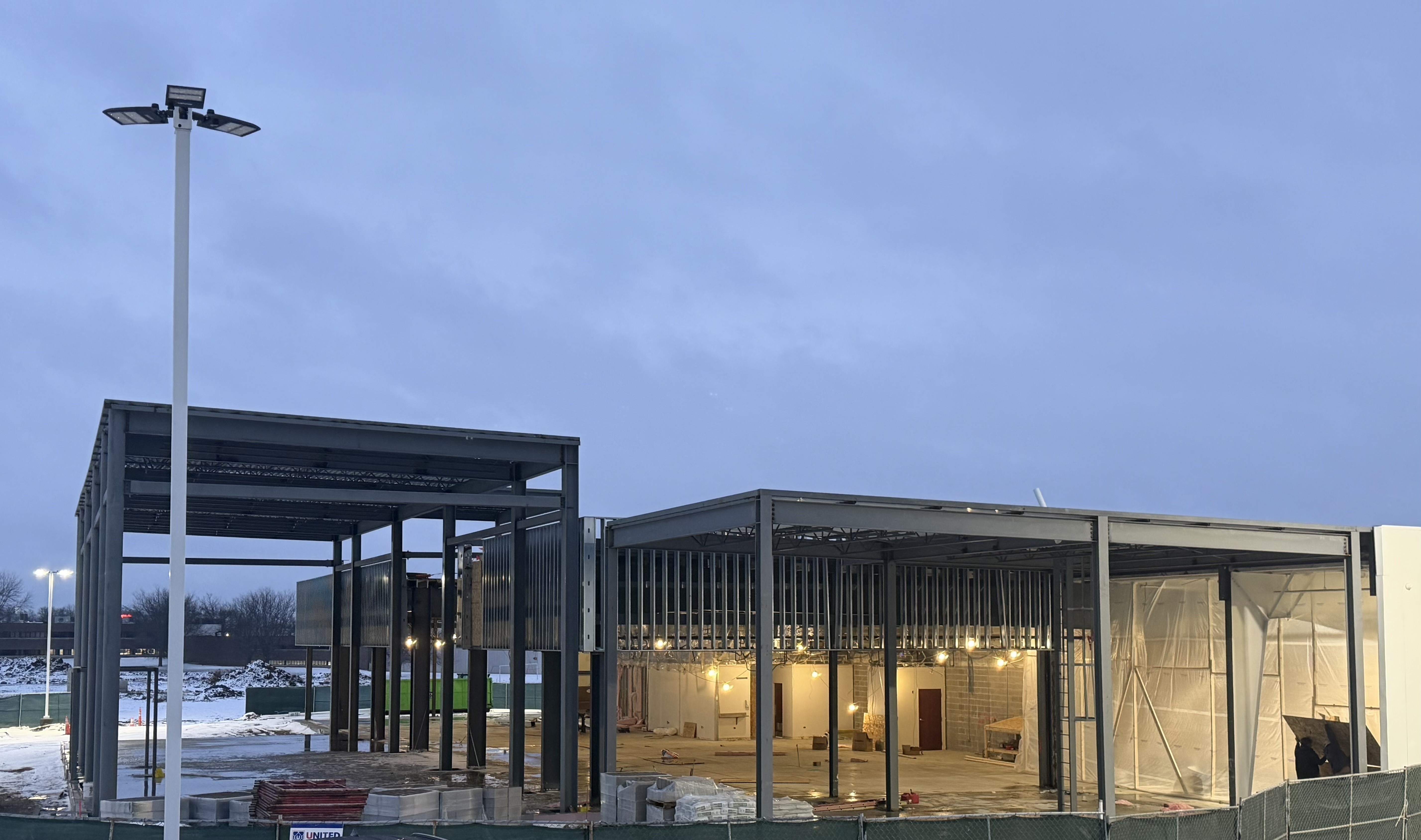 Kia McHenry sales and service during construction
