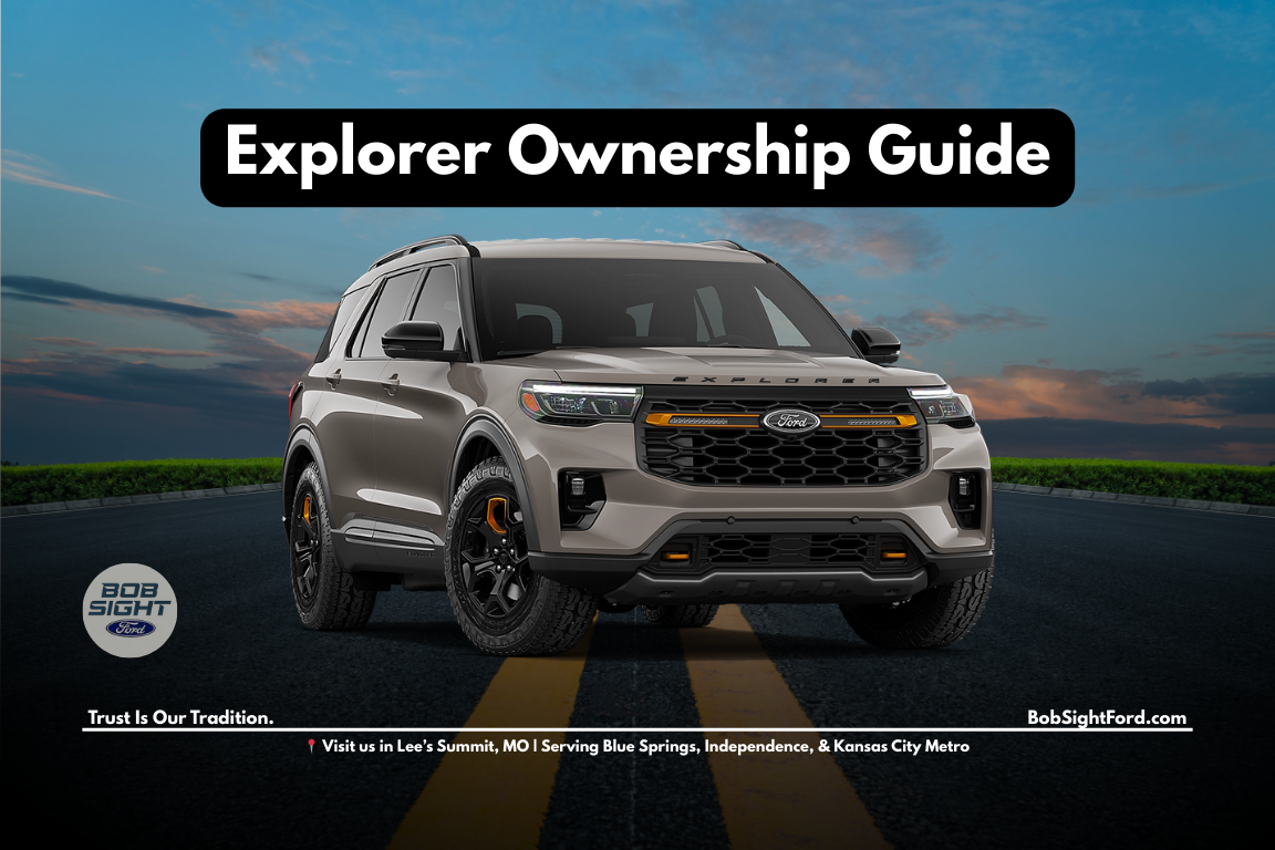 Ford Explorer SUV in Lee’s Summit Missouri at Bob Sight Ford serving Kansas City Metro families researching ownership costs