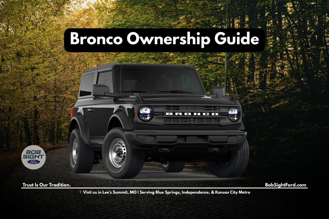 Ford Bronco SUV in Lee’s Summit Missouri at Bob Sight Ford serving Kansas City Metro drivers