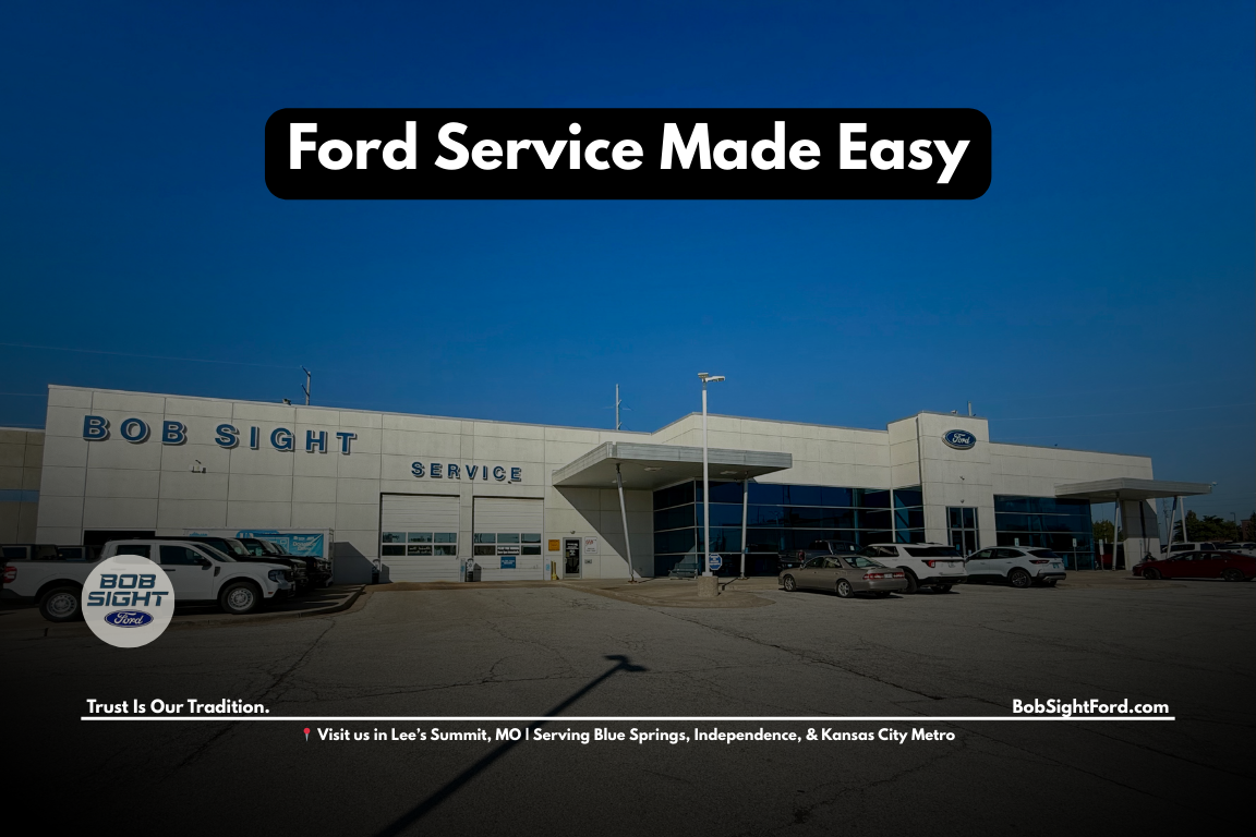 Ford service center in Lee’s Summit Missouri at Bob Sight Ford serving Kansas City Metro drivers