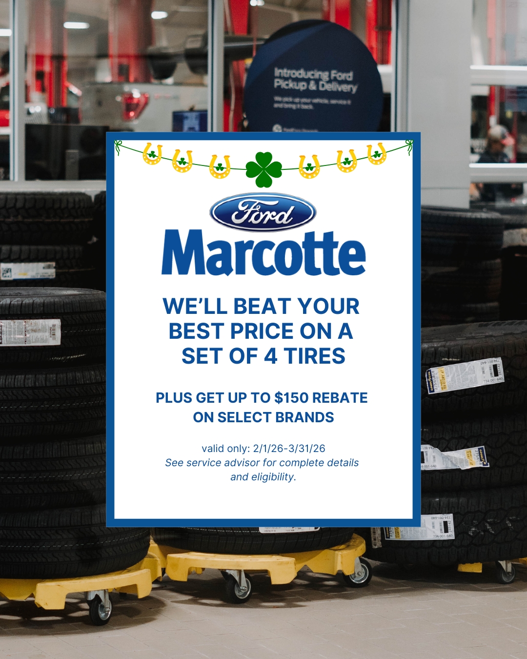 On a Set of Four Tires, PLUS