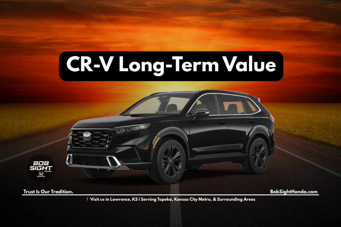 Honda CR-V for sale in Lawrence Kansas at Bob Sight Honda serving Douglas County and Kansas City Metro drivers