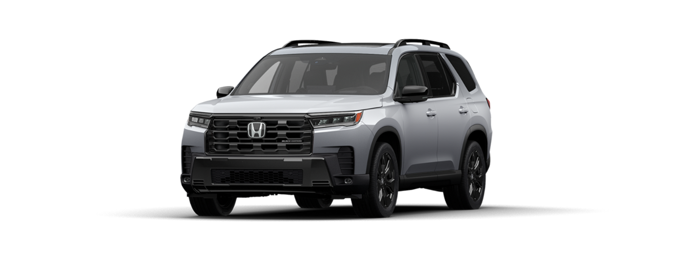 A light gray 2026 Honda Pilot model
