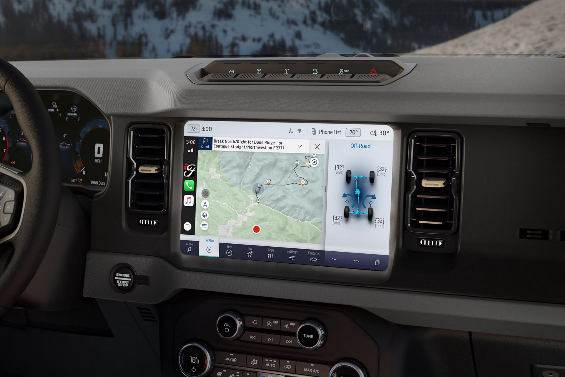 2026 Ford Bronco Interior Technology