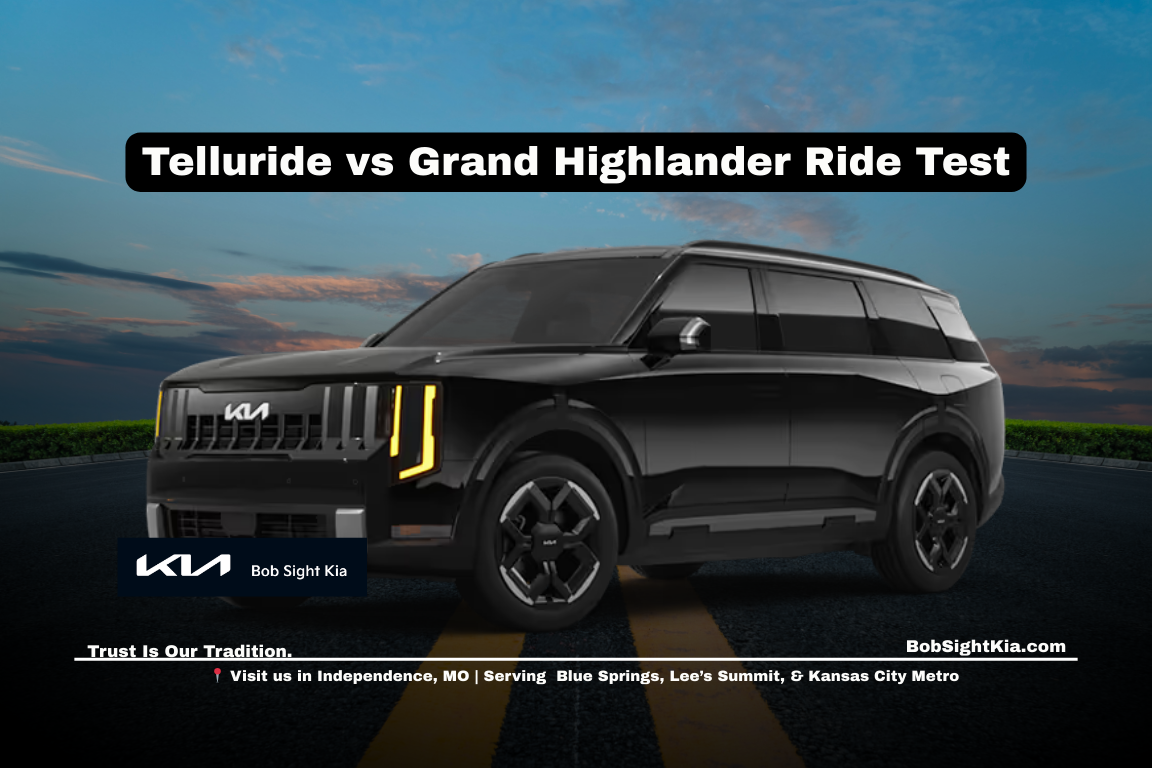 Kia Telluride vs Toyota Grand Highlander comparison for Kansas City Metro drivers at Bob Sight Kia in Independence Missouri