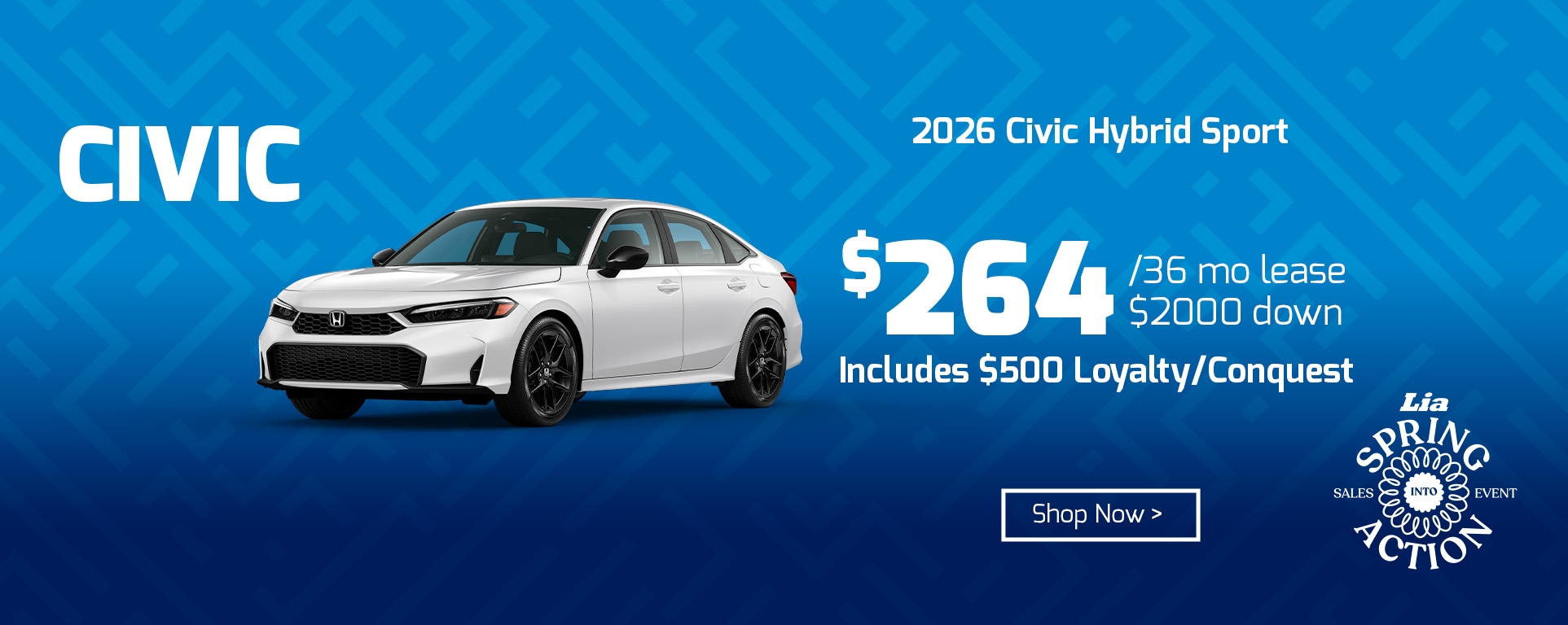 civic lease special