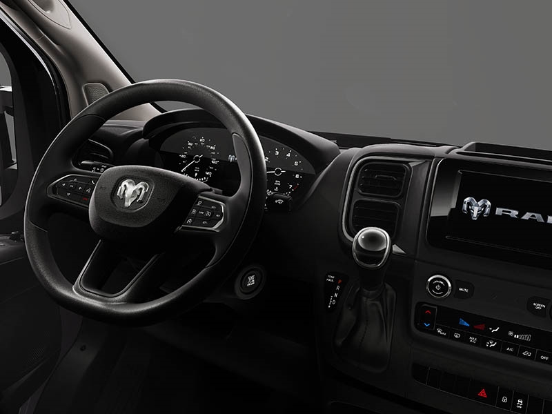 2026 RAM ProMaster Dashboard