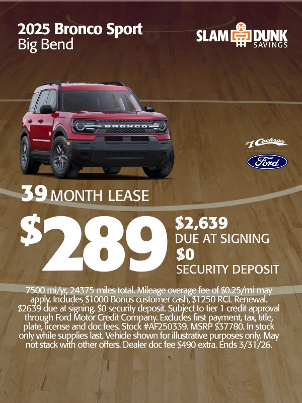 2026 Ford Bronco Sport
