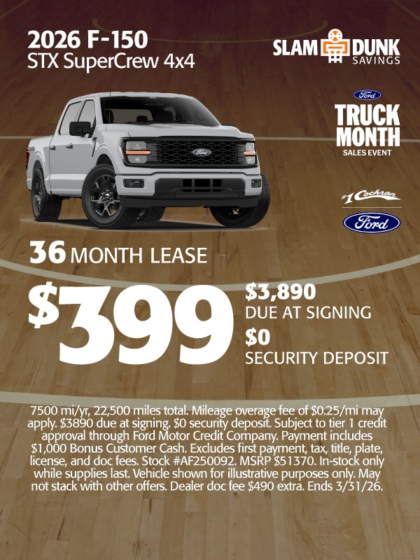 2026 F-150 STX SuperCrew 4x4