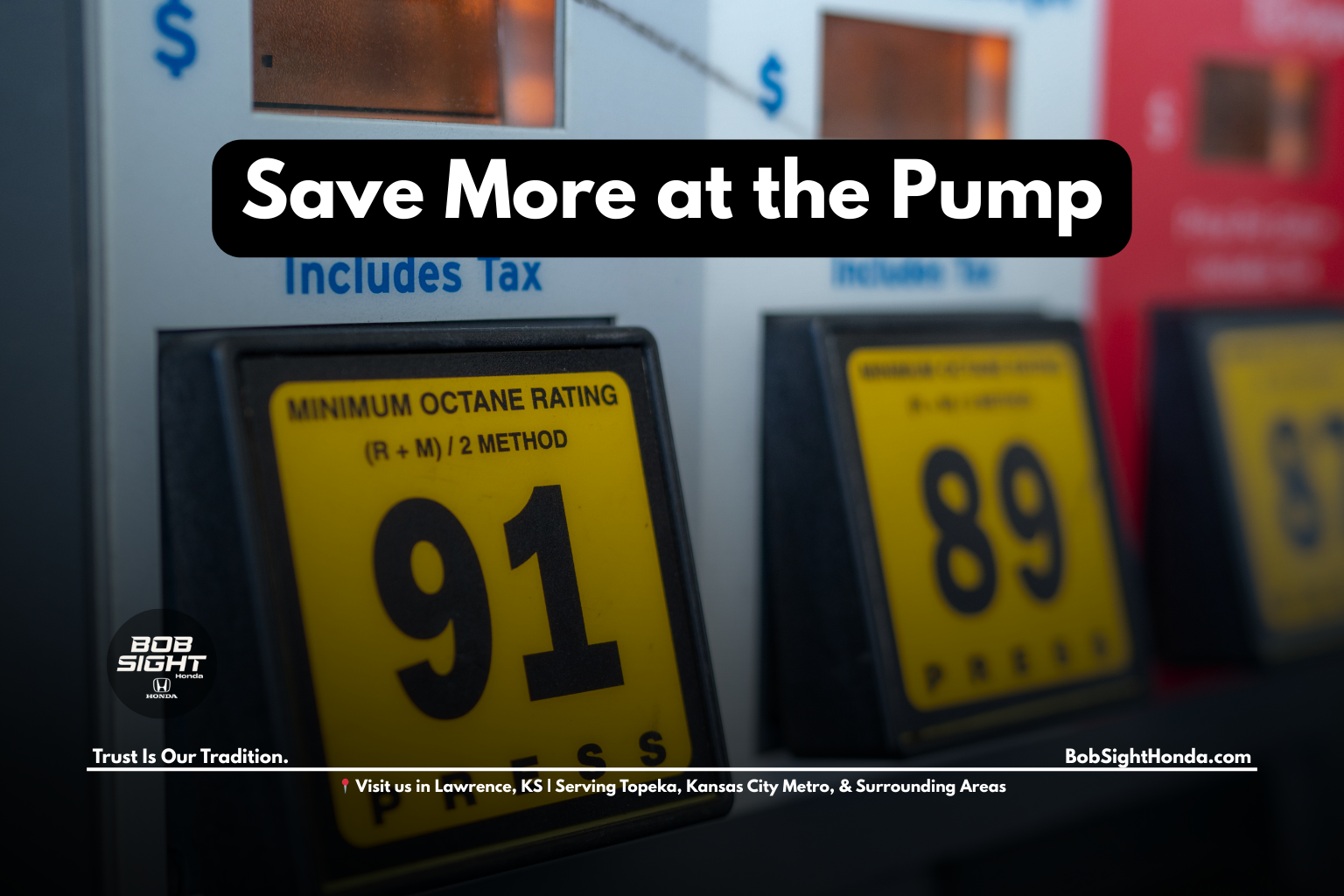 Fuel efficient Honda vehicles that help Lawrence Kansas and Kansas City Metro drivers save money at the pump during rising gas prices at Bob Sight Honda